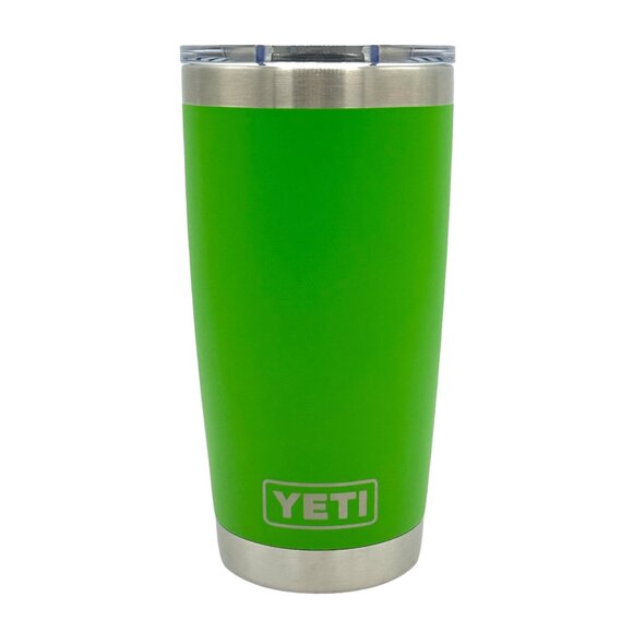 LASER ENGRAVED PERSONALIZATION YETI 20oz. TUMBLER - CANOPY GREEN - Picture 1 of 2